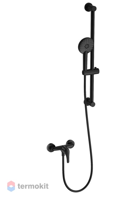 Смеситель для душа WONZON & WOGHAND Черный WW-4570-MB