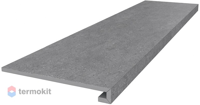 Ступень Kerama Marazzi Фондамента серый DL500900R/GCF клееная 33х119,5