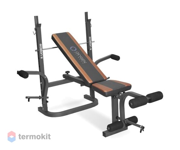 Скамья со стойками под штангу Oxygen Fitness BOSTON III
