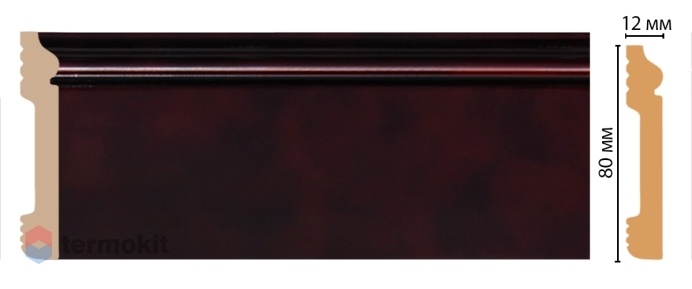 Плинтус Decomaster D005-62 ДМ