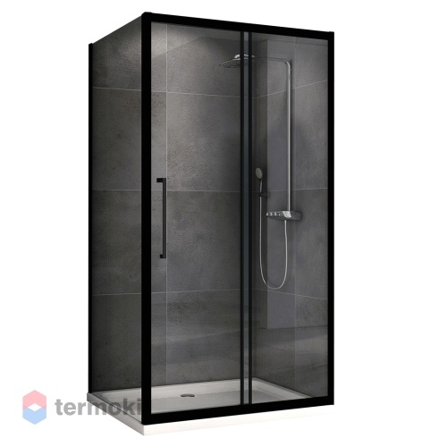 Душевой уголок ABBER Schwarzer Diamant 1950x1300x900 черный AG30130BH-S90B