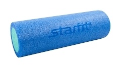 Ролик для йоги и пилатеса Starfit FA-501 15x45см, синий/голубой