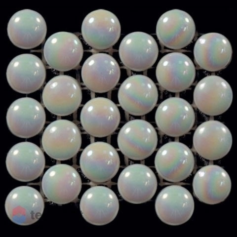 Стеклянная мозаика Natural Flex Pearl WH-001 (HY-01) 31,5х32,5