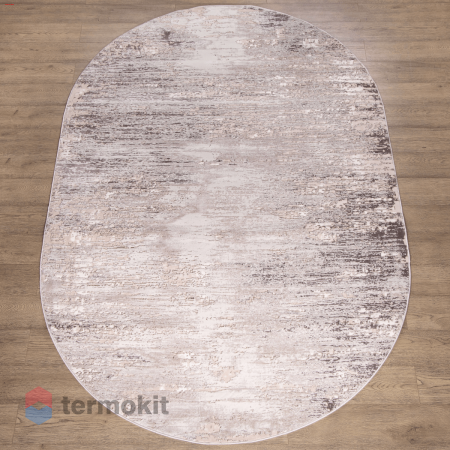 Ковёр Kitroom Opera 120x180 овальный серый W8639