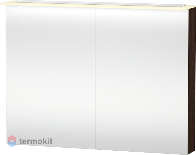 Зеркальный шкаф Duravit X-Large 100 с подсветкой Каштан (темный) XL759505353