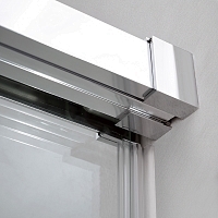 Душевой уголок Cezares Duet Soft-M 1950x1100x900 хром DUET SOFT-M-AH-1-110/90-C-Cr