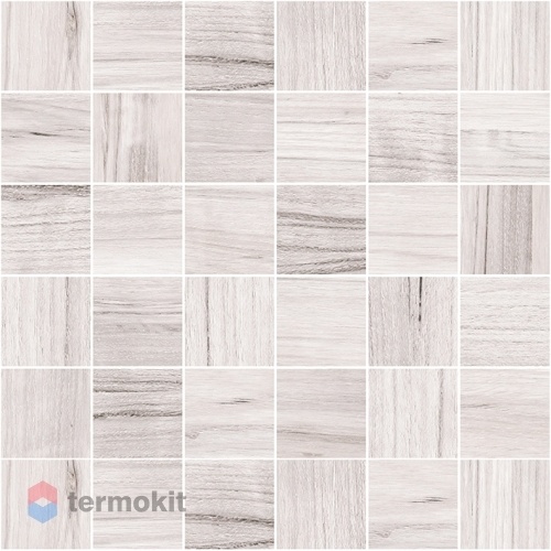 Керамическая плитка Laparet Woody Мозаика серый 30х30