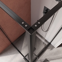 Душевой уголок Cezares Liner 1950x900x900 черный матовый LINER-A-2-90-C-NERO