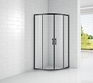 Душевой уголок CEZARES ECO-O-R-2-90-C-NERO 1900х900х900 Хром