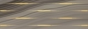 Керамическая плитка Laparet Agat Lines Декор кофейный 20х60
