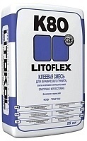 Клей Litokol Litoflex К80 ECO беспылевой серый 25кг