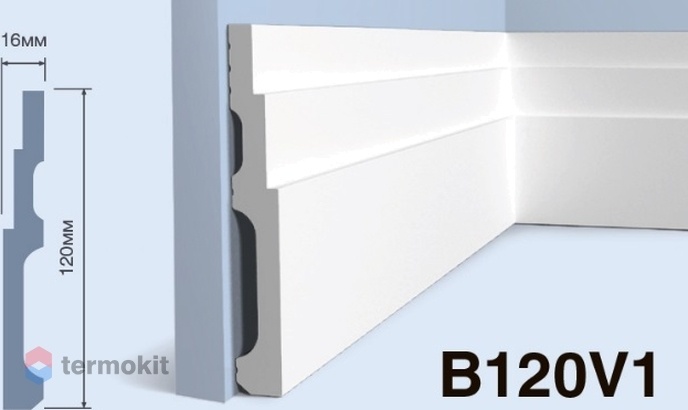 Плинтус HiWood B120V1