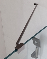 Душевой уголок Cezares Slider 1950x900x800 оружейная сталь SLIDER-AH-1-80-90/100-C-GM