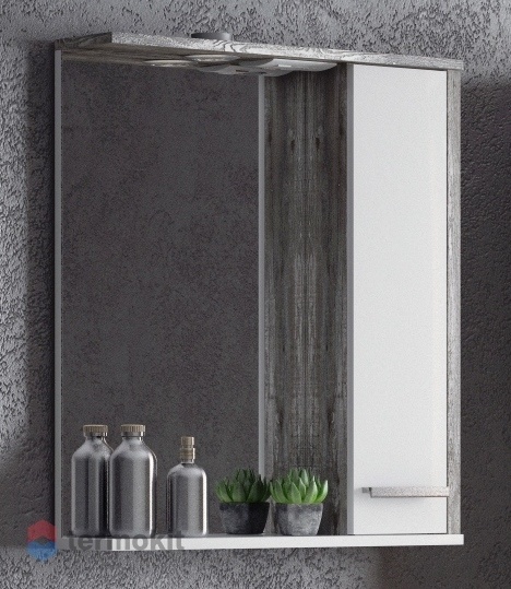 Зеркальный шкаф Corozo Лорена 75/С подвесной антик SD-00000296