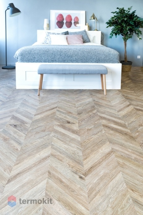 Кварцвиниловая плитка Alpine Floor Ultra Eco5-25 Французская елочка