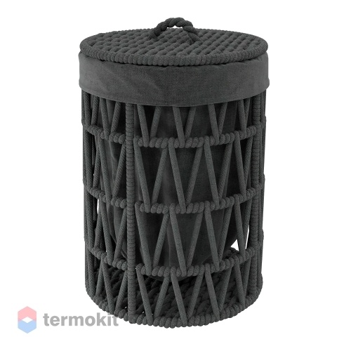 Корзина для белья WasserKRAFT Mosel серый WB-460-L