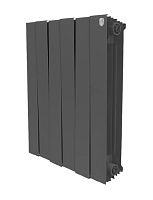 Радиатор Royal Thermo PianoForte Noir Sable 500 x6 \ 06 секций \ биметаллический