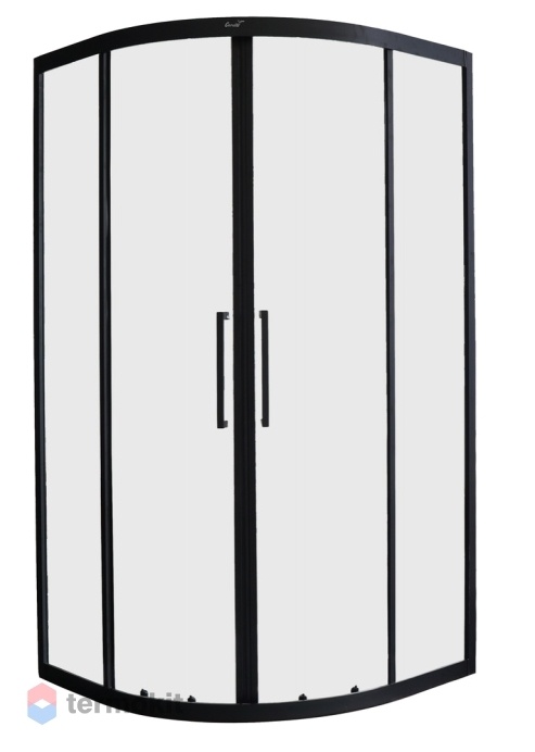 Душевой уголок Ceruttispa 1950x1000x1000 черный DIVA100T