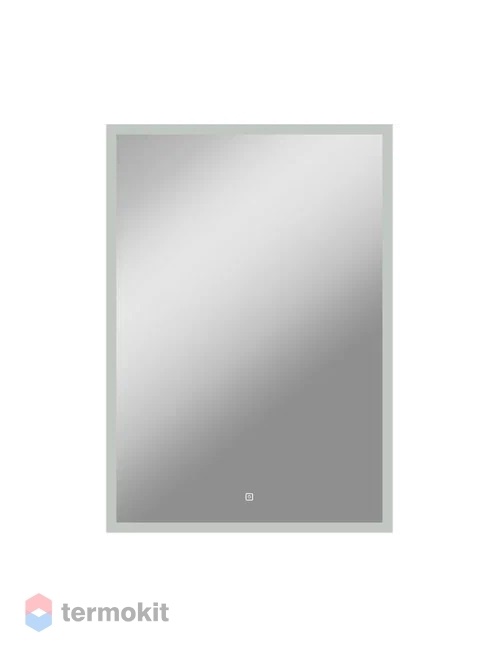 Зеркало Континент Frame white standart 70 с подсветкой белый ЗЛП437