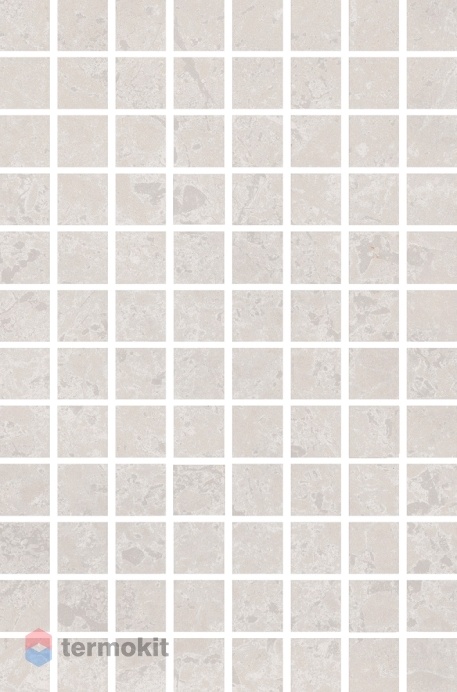 Керамическая плитка Kerama Marazzi Ферони MM8351 декор мозаичный серый светлый матовый 20x30 