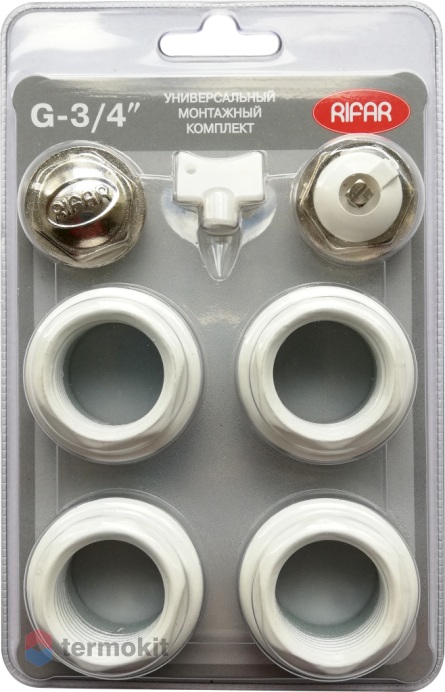 Монтажный комплект Rifar для подключения радиатора Base 3/4"