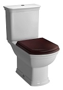 Унитаз напольный с бачком Vitra Serenada с деревянным сиденьем, механизм Geberit 9722B003-7204