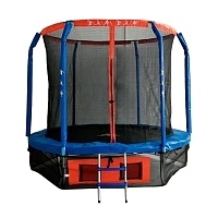 Батут DFC JUMP BASKET 8ft внутр.сетка, лестница (244cм) 8FT-JBSK-B