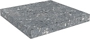 Ступень Kerama Marazzi Терраццо серый темный SG632800R/GCA угловая клееная 33х33