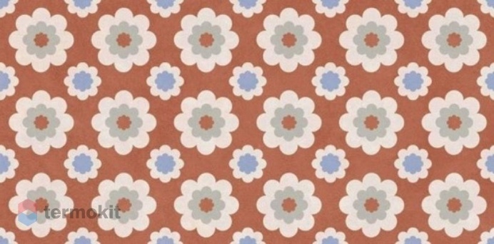 Керамогранит Piemme Homey 05241 Flower Cotto Nat Ret 60x120