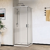 Душевой уголок Vincea City 1950x800x800 хром VSS-5CT800CL