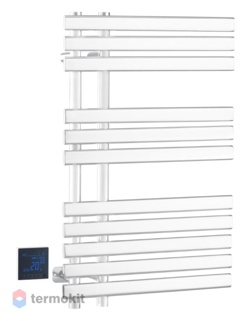 Электрический полотенцесушитель Boheme Venturo 800x500 белый матовый арт. 723-MW
