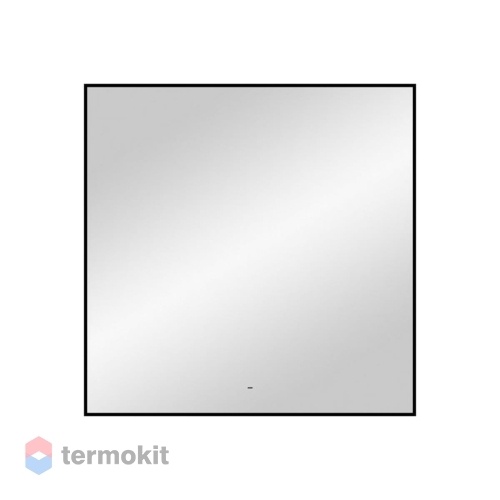 Зеркало Art&Max SORRENTO 100 с подсветкой черный AM-Sor-1000-1000-DS-F