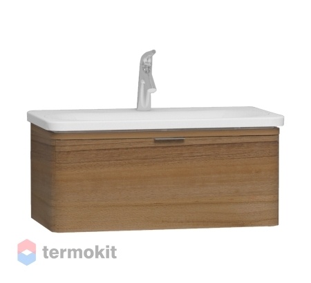 Тумба под раковину Vitra Nest 80 подвесная, 1 ящик, дерево 56138