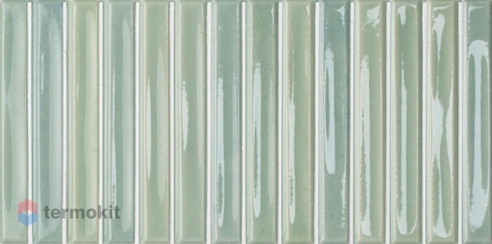 Керамическая плитка Wow Colour Notes Bars Kiwi настенная 12,5x25