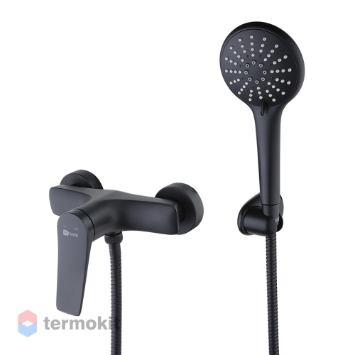 Смеситель для душа Lemark Bronx черный LM3703BL