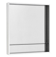 Зеркальный шкаф Акватон Ривьера 60 белый матовый 1A238902RVX20