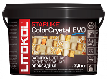 Затирка Litokol эпоксидная Starlike Color Crystal Evo