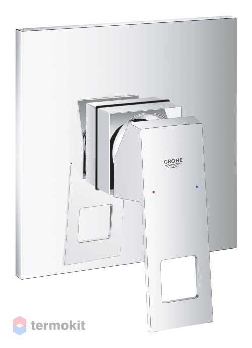 Встраиваемый смеситель для ванны и душа Grohe Eurocube хром 24061000