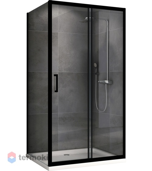Душевой уголок ABBER Schwarzer Diamant 1950x1800x850 черный AG30180B-S85B