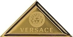Керамическая плитка Versace Gold 68970 Medusa Triangolare Oro декор 6х8