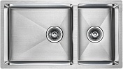 Мойка для кухни Paulmark AXEL Сталь PM227844-BS