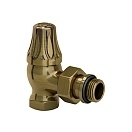 SR Rubinetterie Клапан угловой Old Style 1/2", цвет: бронза, 0341-1500Z000