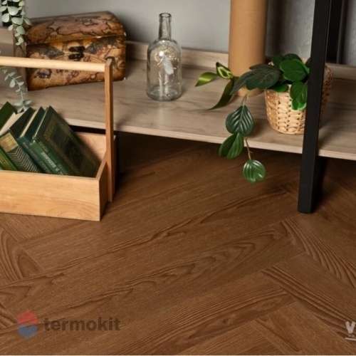Кварцвиниловая плитка Vinilam Parquet Herringbone Glue Паркет Винсент GD11200