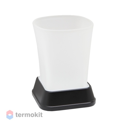 Стакан для зубных щеток WasserKRAFT Amper K-5428BLACK