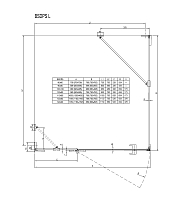 Душевой уголок Ravak Brilliant BSDPS 1950x1200x900 L хром 0ULG7A00Z1