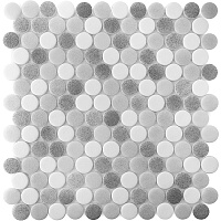 Мозаика Стеклянная Vidrepur Antislip Circle № 100/514/515 Antid. (на сетке) 30,6x31,4