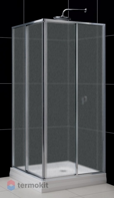 Душевой уголок RGW Classic CL-45 90х100х185 04094290-51 (шиншилла) Хром