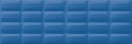 Керамическая плитка Mei Vivid Colours Blue Pillow Structure (O-VVD-WTU041) Настенная 25x75