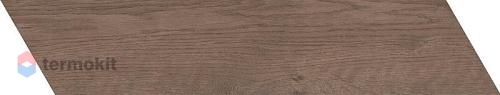 Керамогранит Wow 60 Grad Chevron B Wood Dark 9,8x52,2