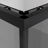 Душевой уголок Niagara Nova 1950x900x900 (тонированное стекло) черный матовый NG-2829-34BLACK